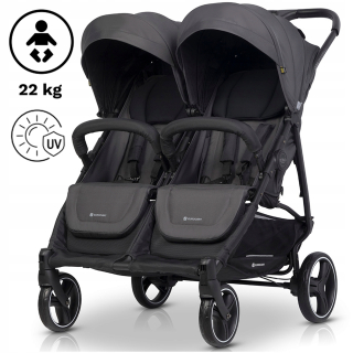 Kočík pre dvojičky Euro-Cart Euro-kočík Doblo Euro-Cart kočík pre dvojičky